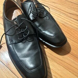 Ecco Men's Black Leather Oxfords